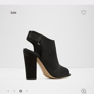 Aldo black heels